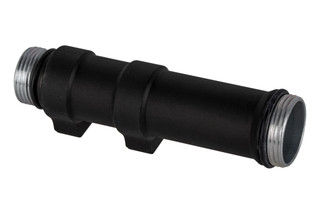 Arisaka Defense 600-series Light Body for 16650 batteries is compatible with Surefire accessories and Scout mounts.